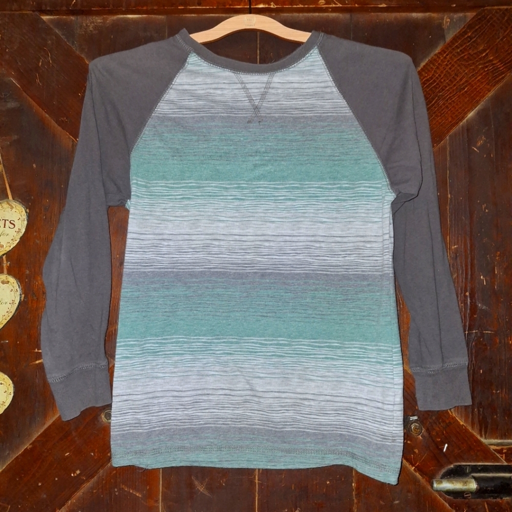 🍀3/15 Striped Long Sleeve Shirt